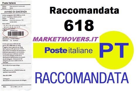 codice 618 raccomandata